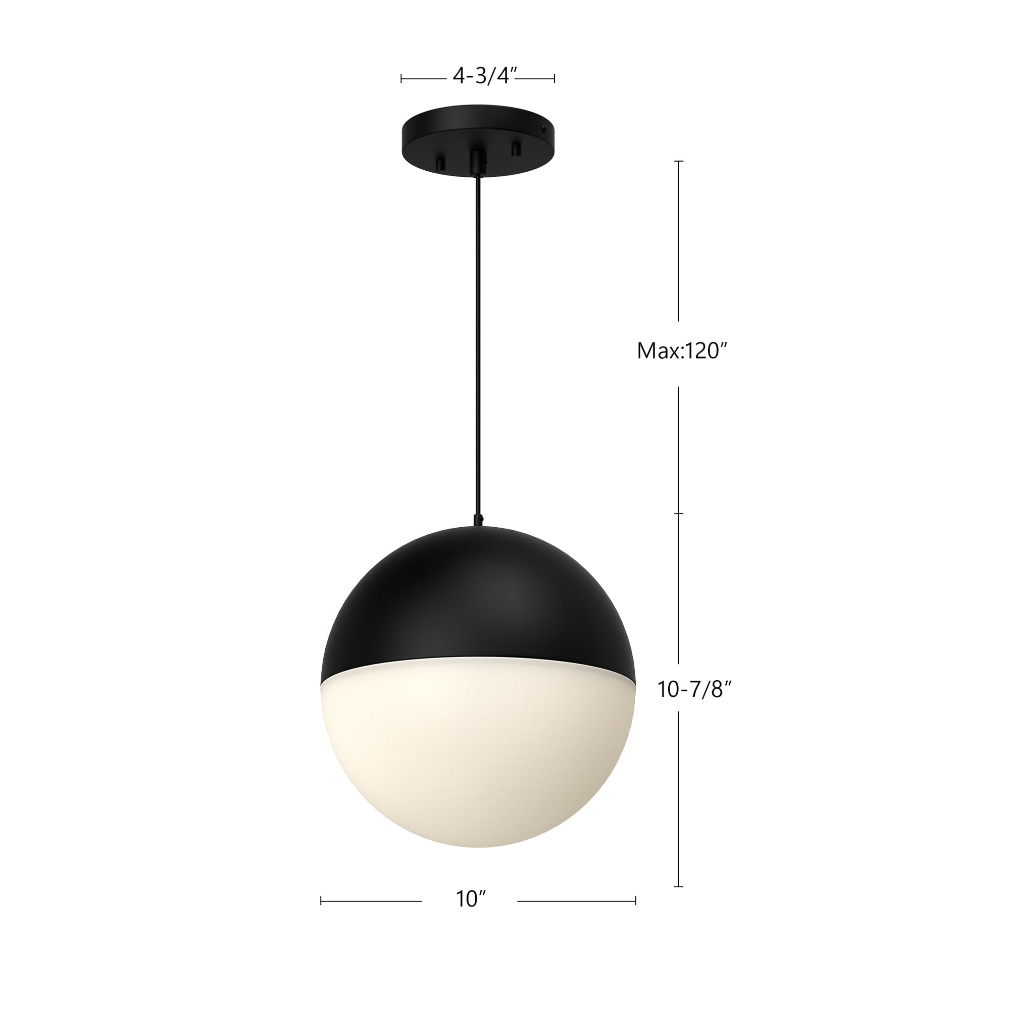Monae 10-in Pendant