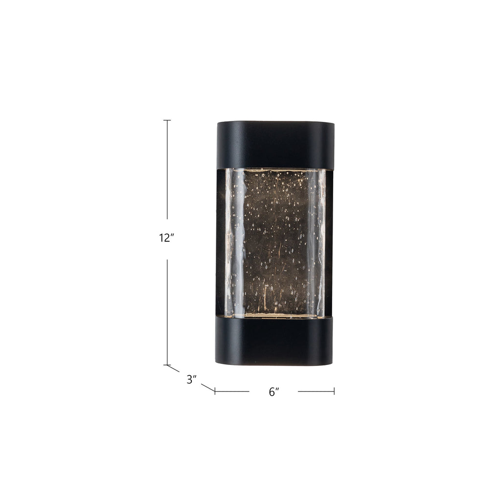 Moondew 12-in Exterior Wall Sconce