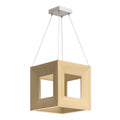 Morina 12-in Pendant — White Oak