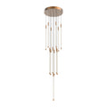 Motif 21-in Multi Pendant — Brushed Gold [Universal Voltage and 0-10 Dimming]