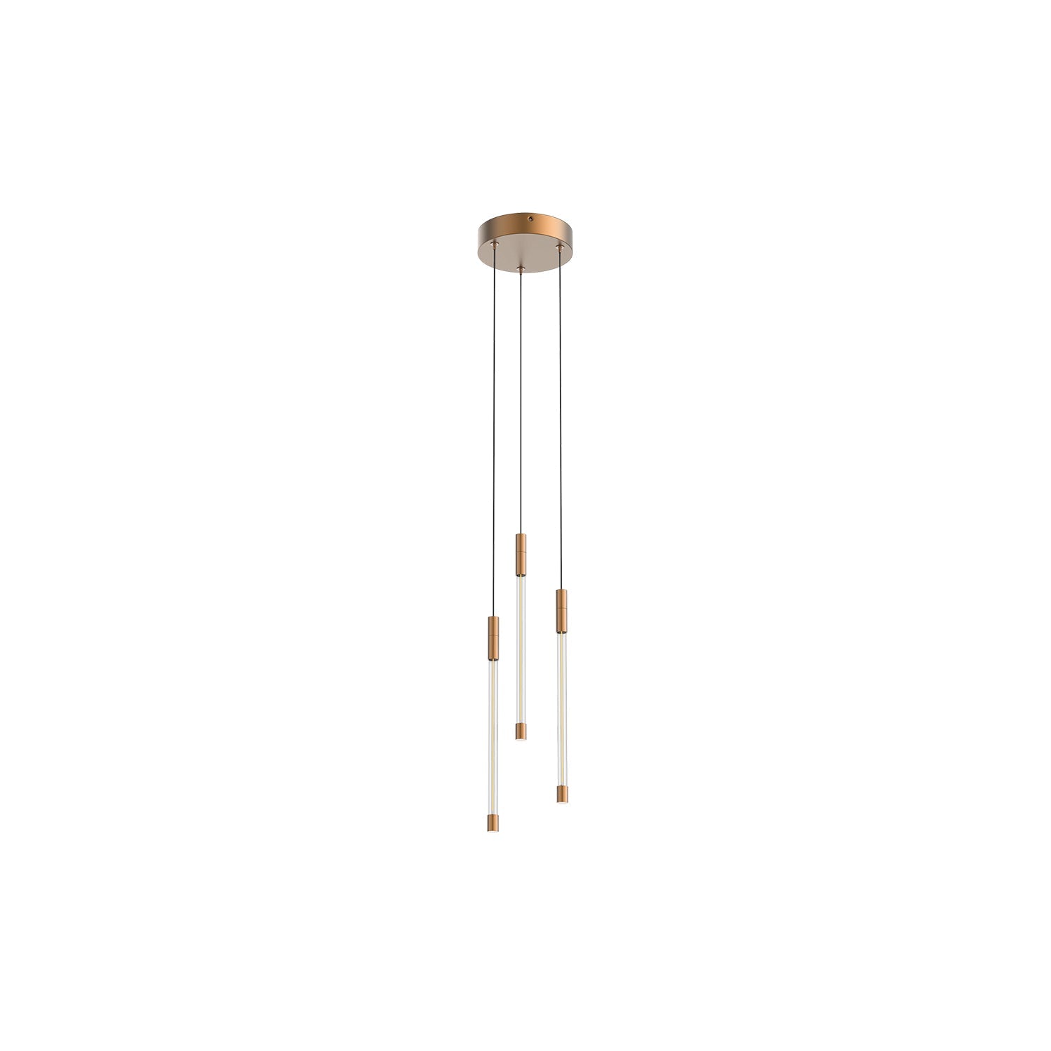 Motif 13-in Multi Pendant — Brushed Gold [Universal Voltage]