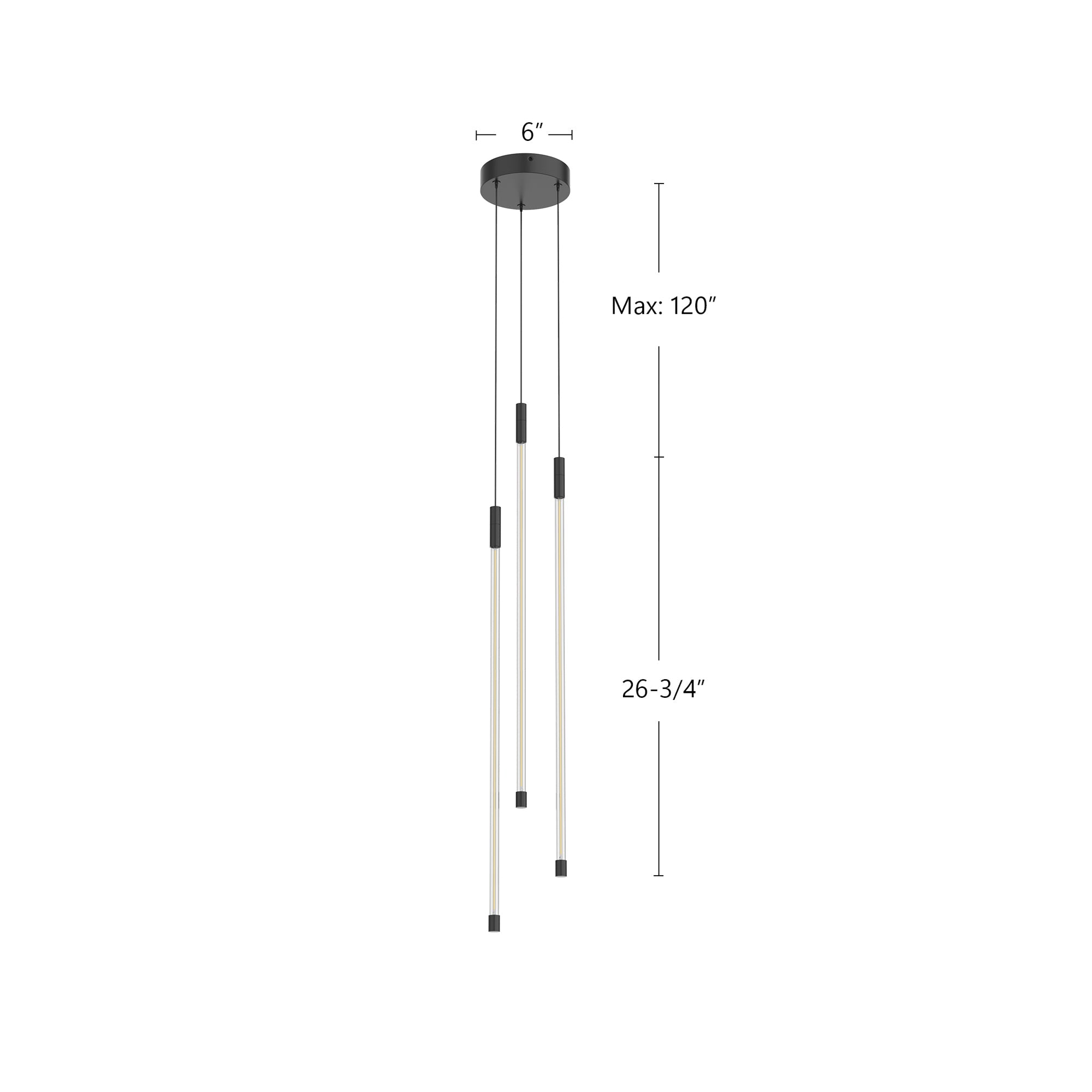 Motif 27-in Multi Pendant