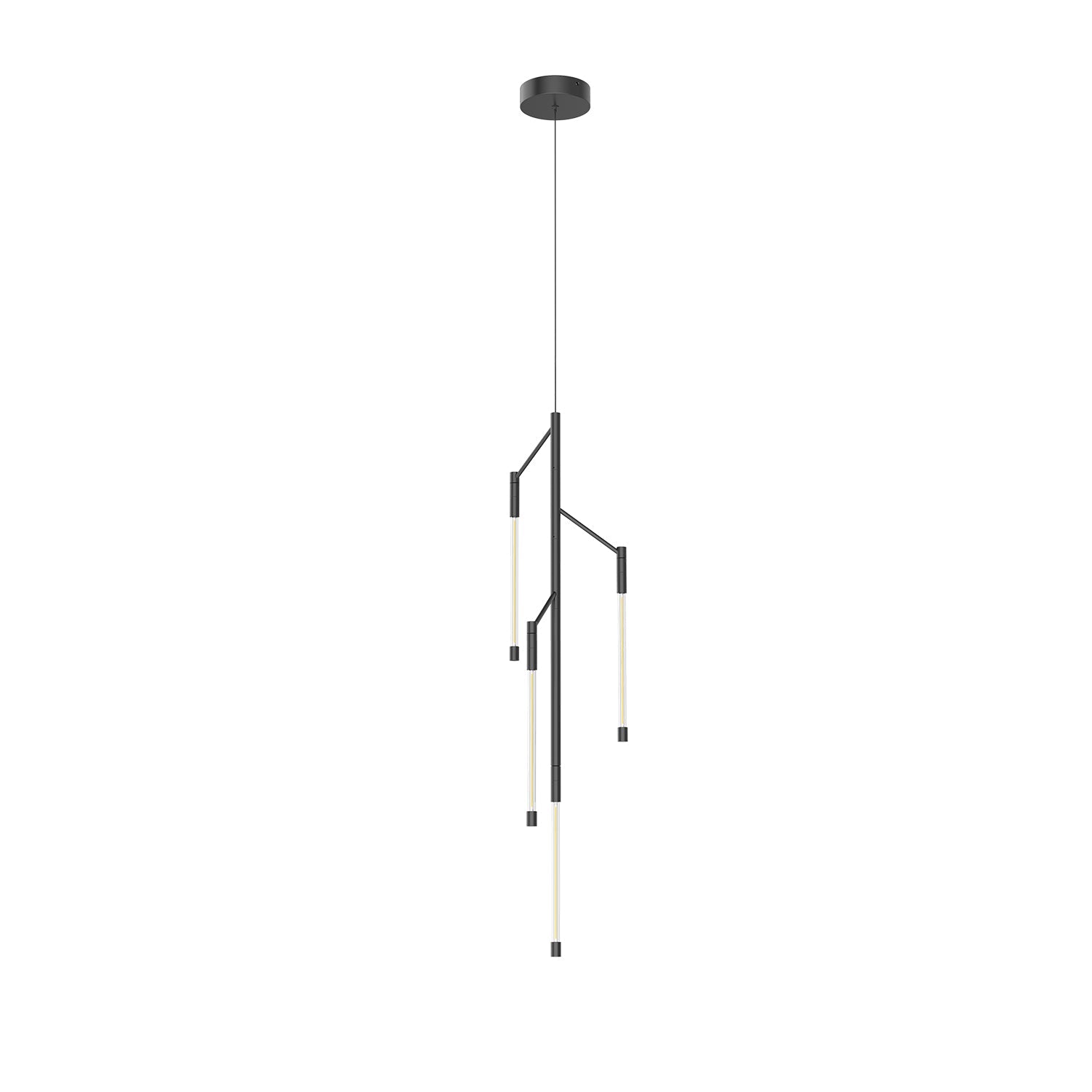 Motif 38-in Pendant — Black