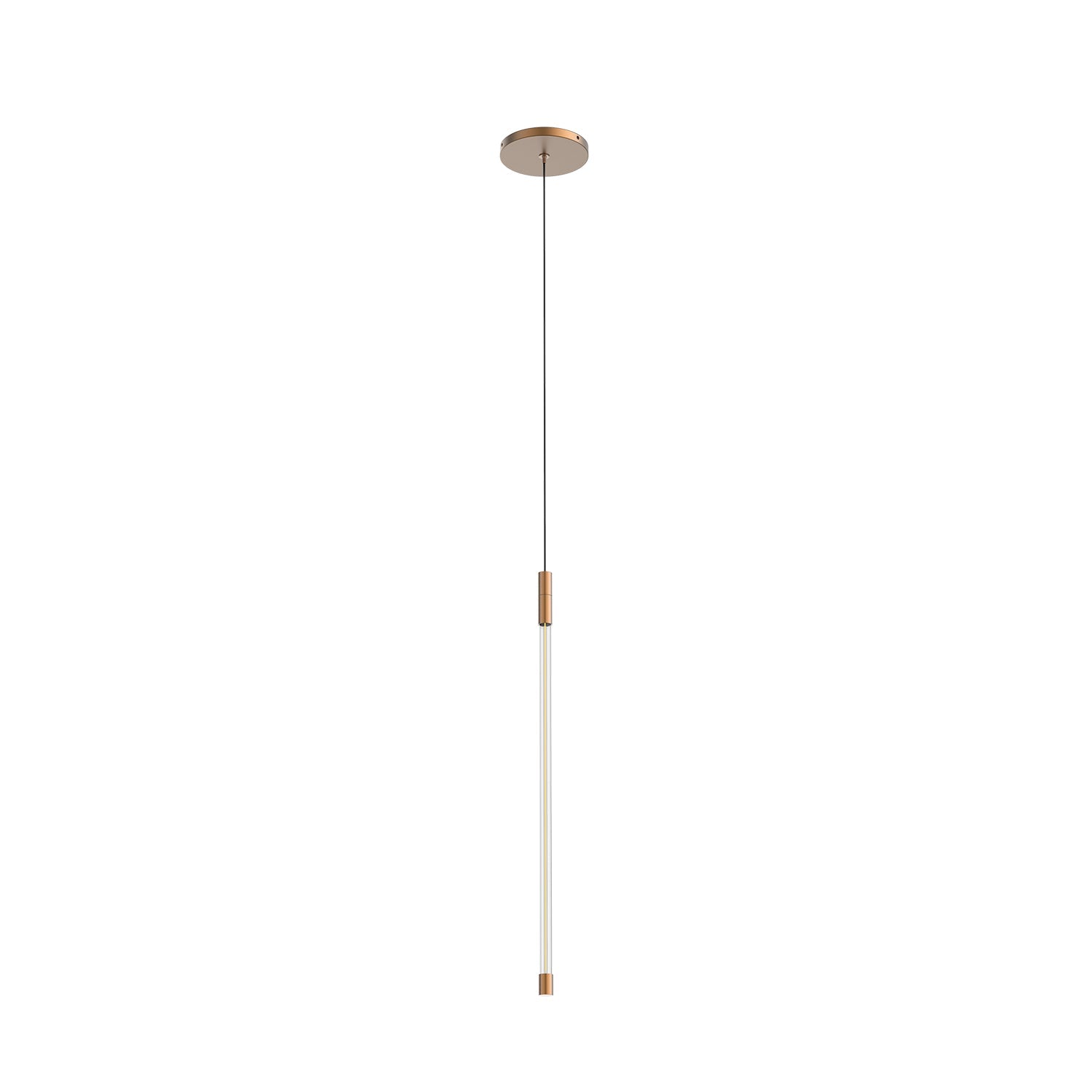 Motif 21-in Pendant — Brushed Gold