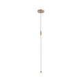 Motif 27-in Pendant — Brushed Gold