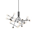 Moto 39-in Chandelier — Black [Universal Voltage]