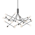 Moto 56-in Chandelier — Black [Universal Voltage]