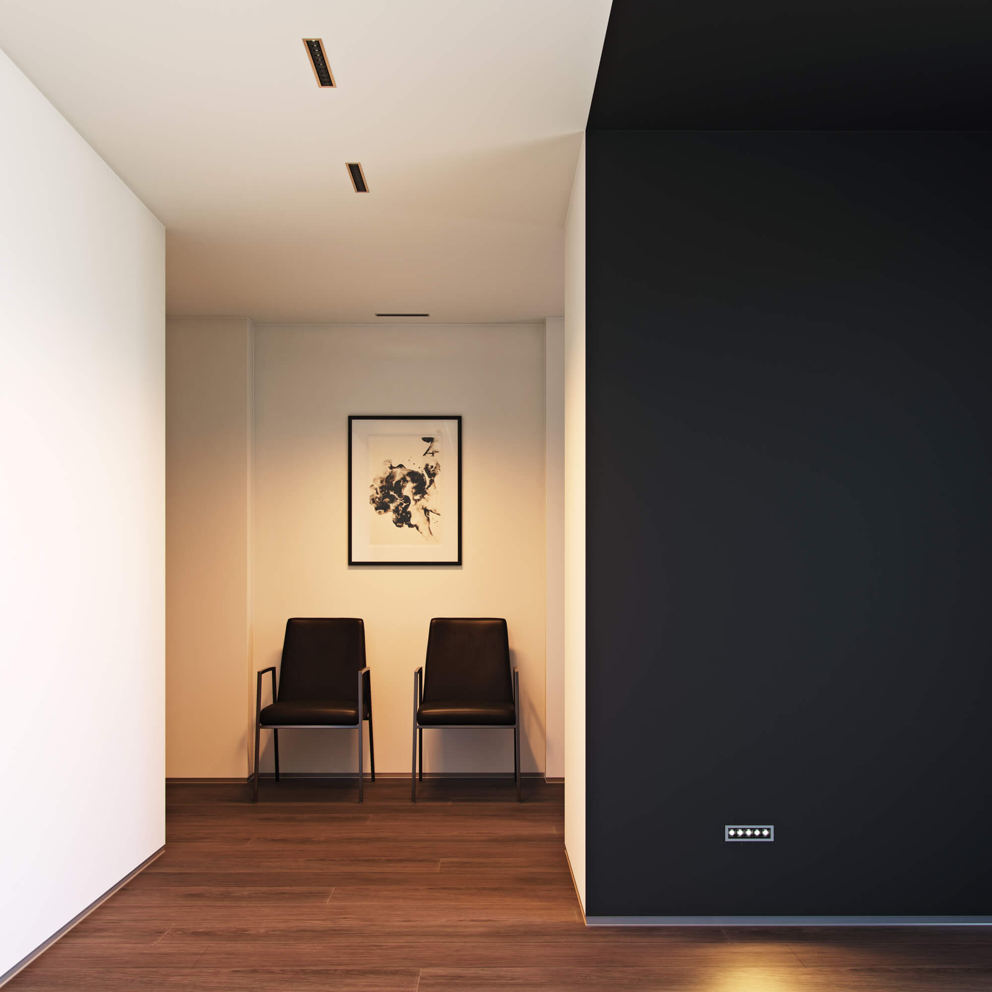 4 Light Microspot LED Recessed Downlight CCT