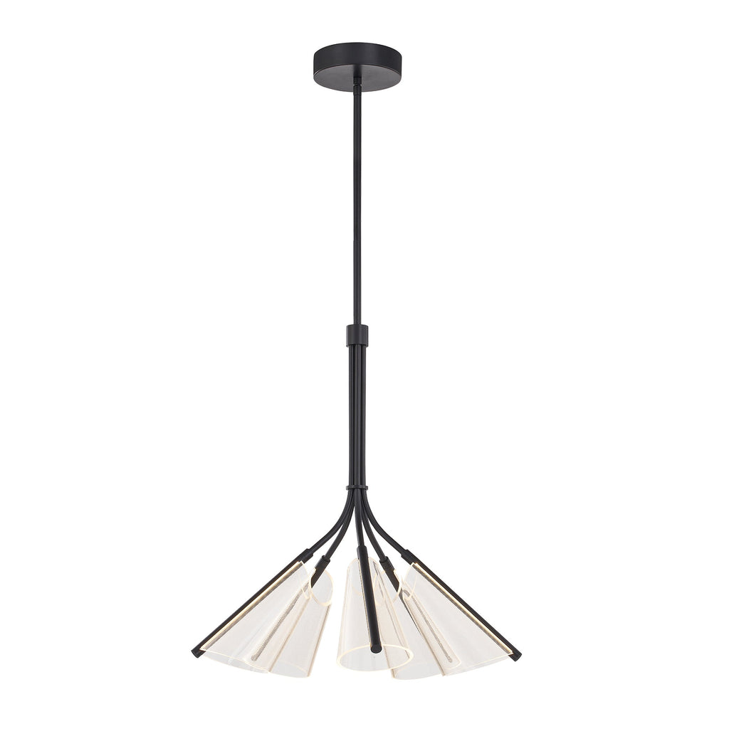 Mulberry 28-in Chandelier