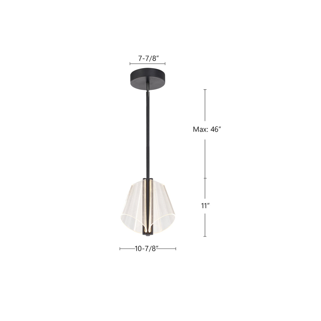Mulberry 11-in Pendant