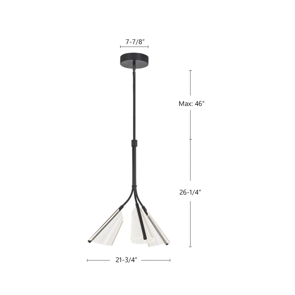 Mulberry 22-in Pendant