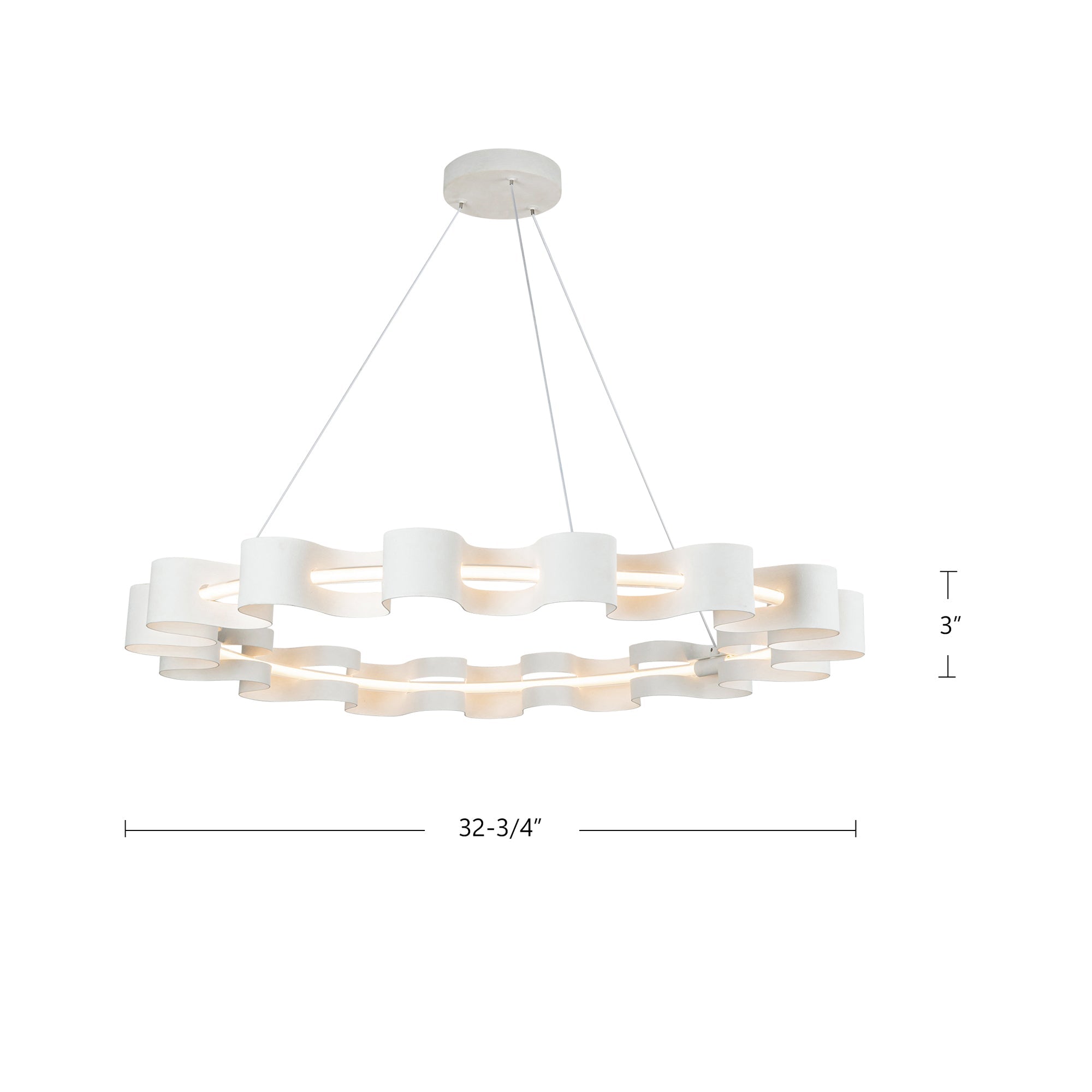 Nami 32-in Chandelier
