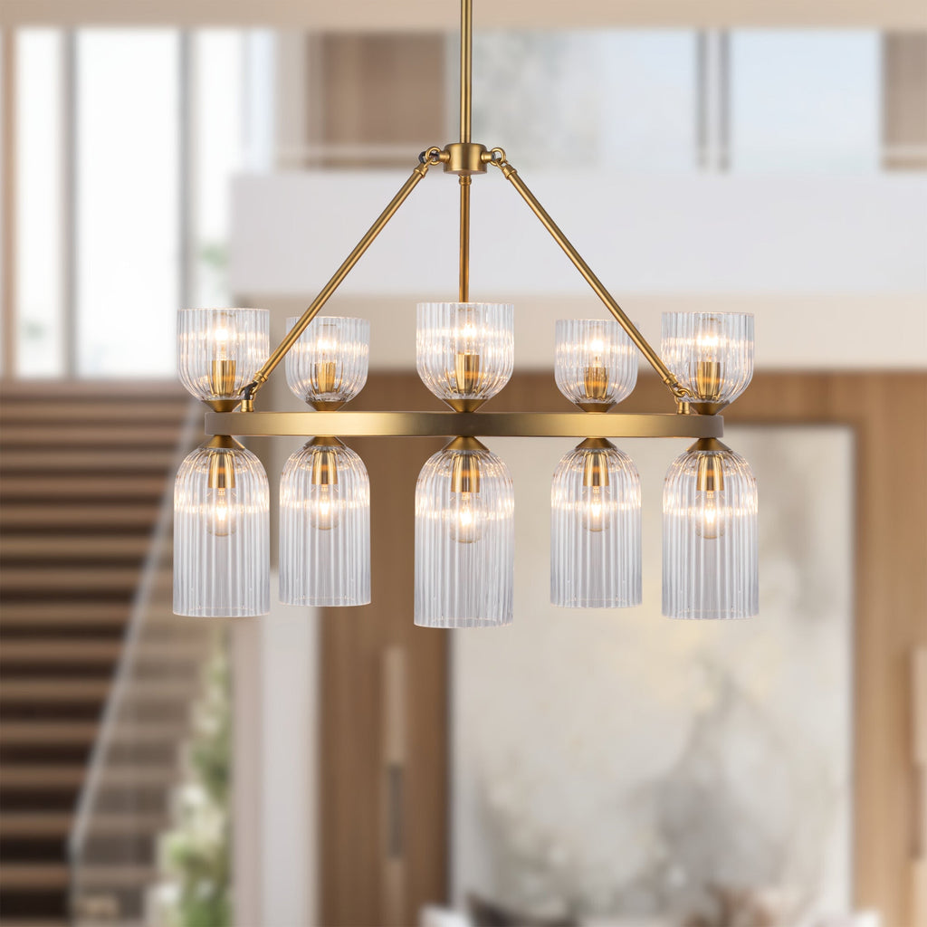 Nelly 26-in Chandelier