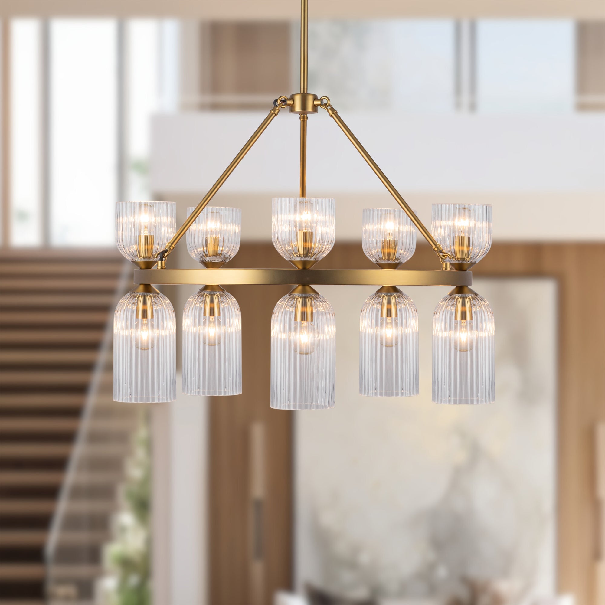 Nelly 26-in Chandelier