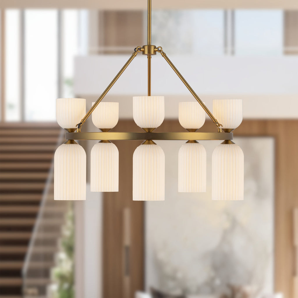 Nelly 26-in Chandelier