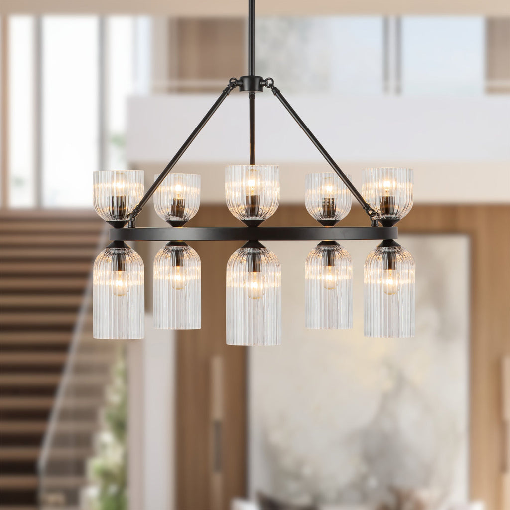 Nelly 26-in Chandelier