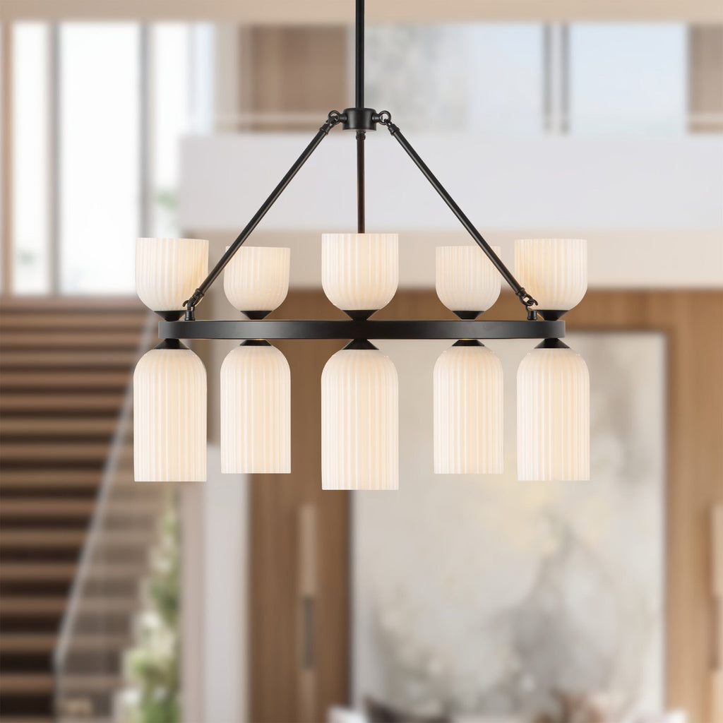 Nelly 26-in Chandelier