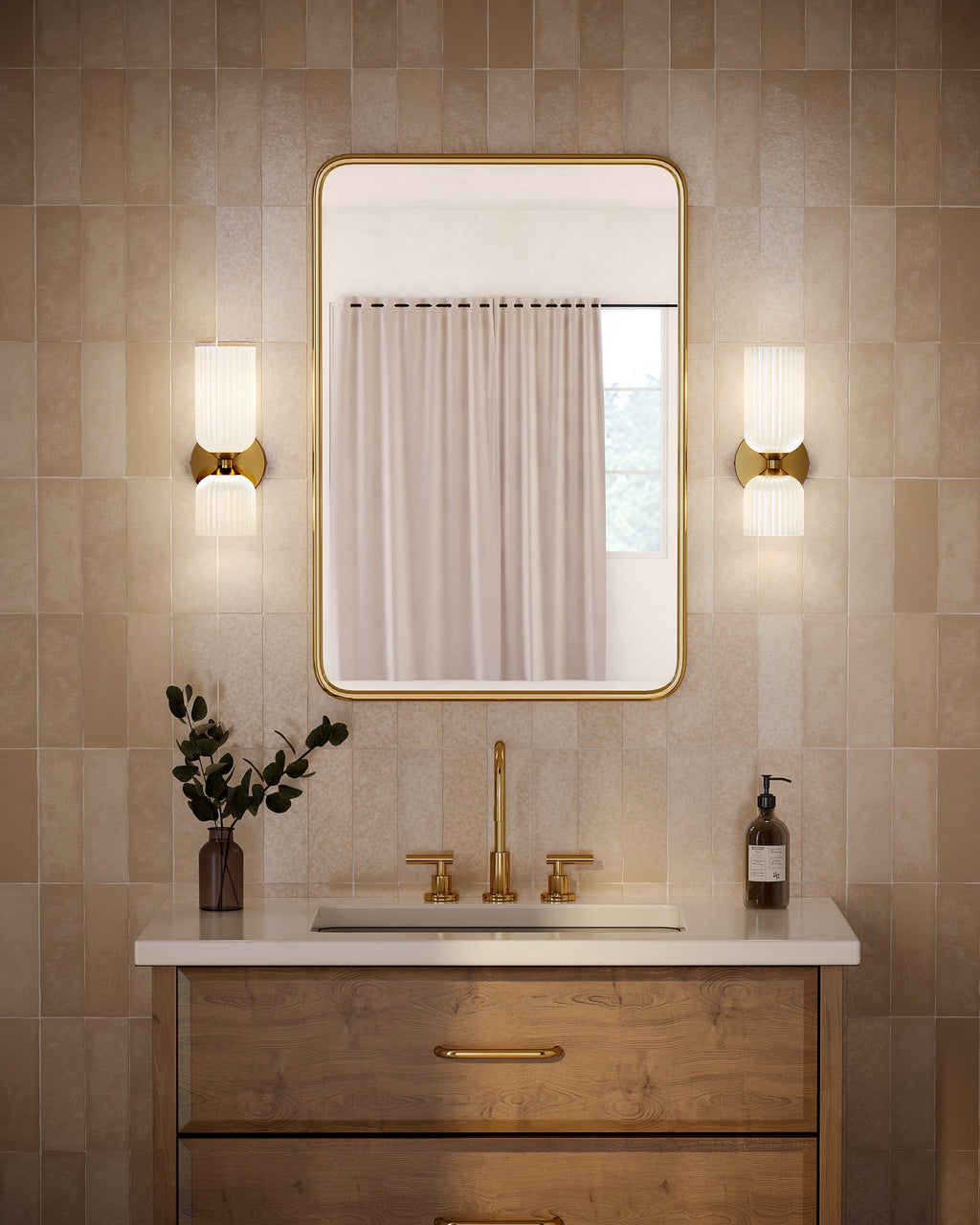 Nelly 12-in Wall/Vanity Light