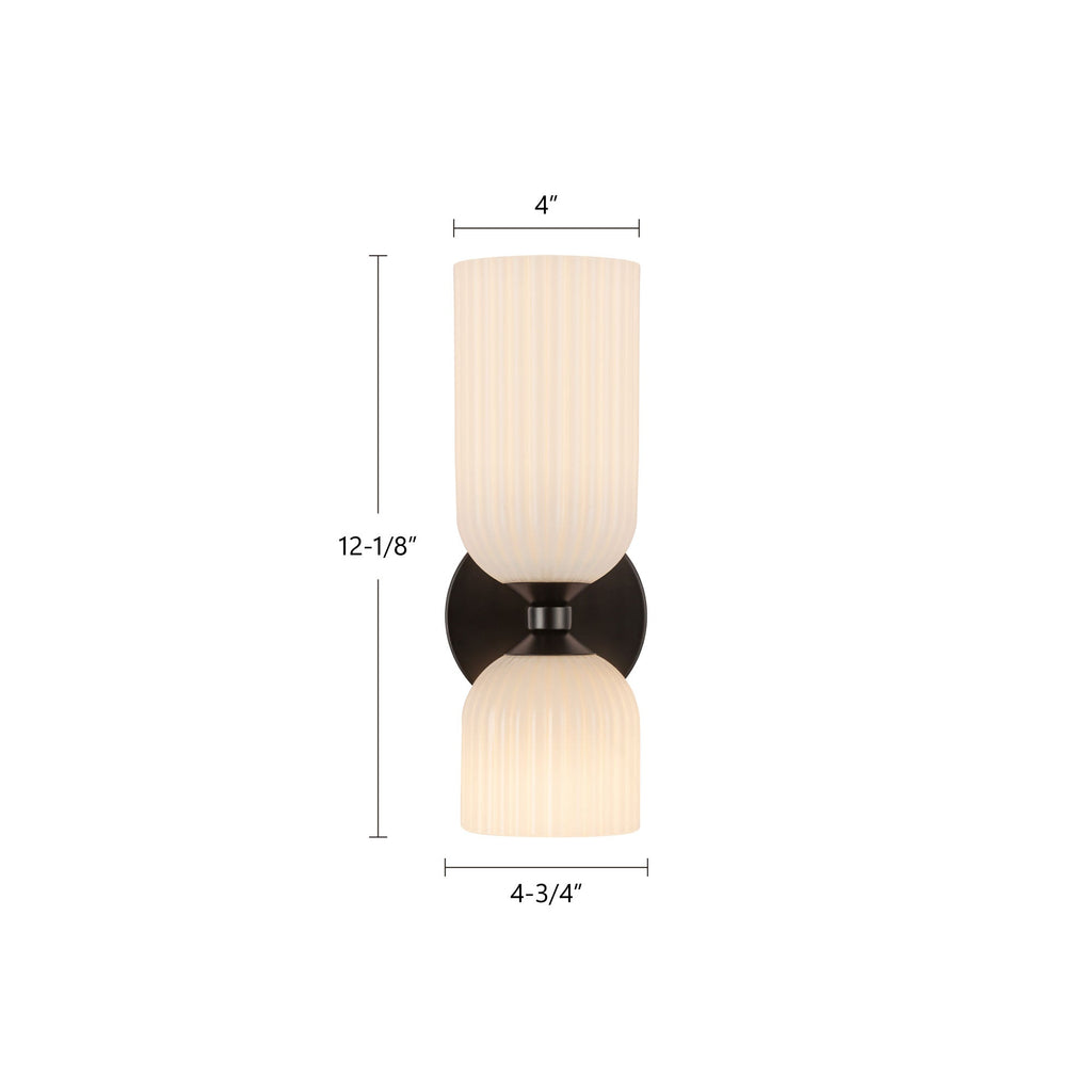 Nelly 12-in Wall/Vanity Light