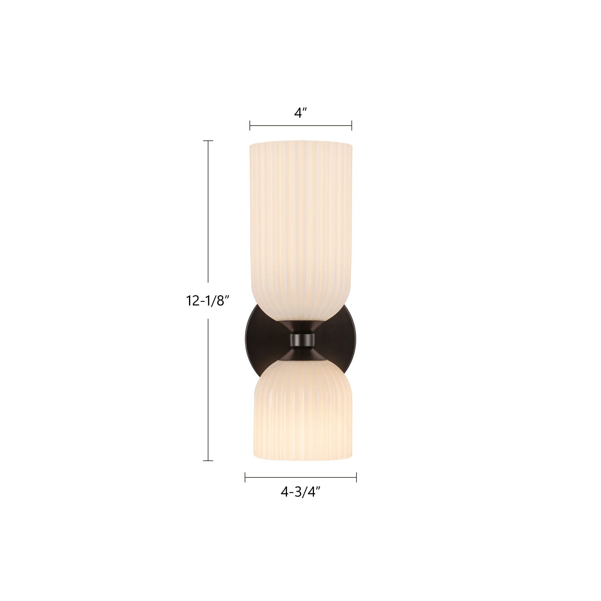Nelly 12-in Wall/Vanity Light