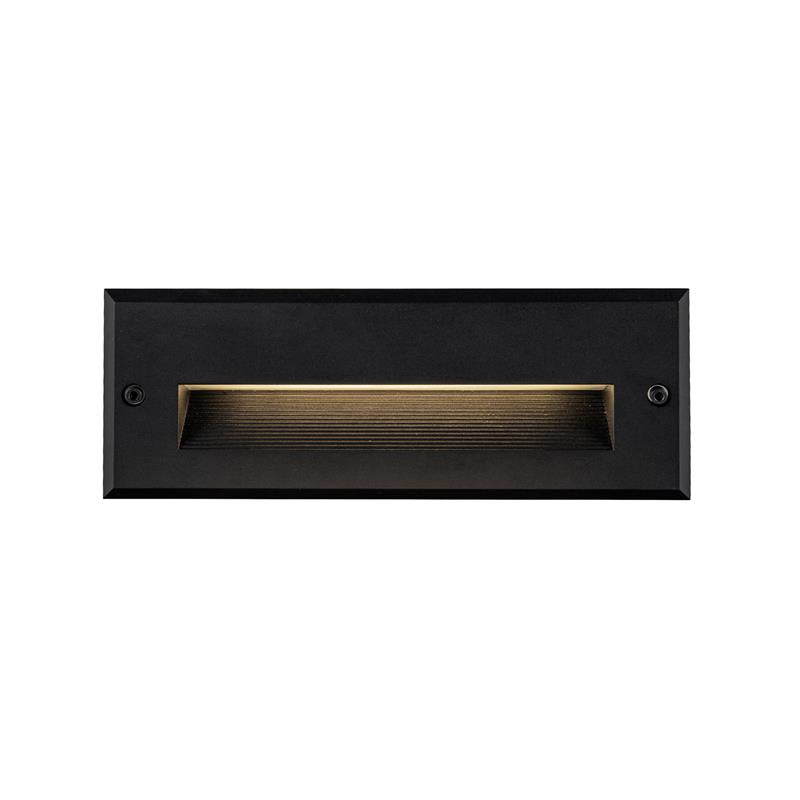 Newport 10-in 5CCT Universal Voltage Exterior Wall/Step Light — Black [Universal Voltage and 5 Selectable Color Temperatures]