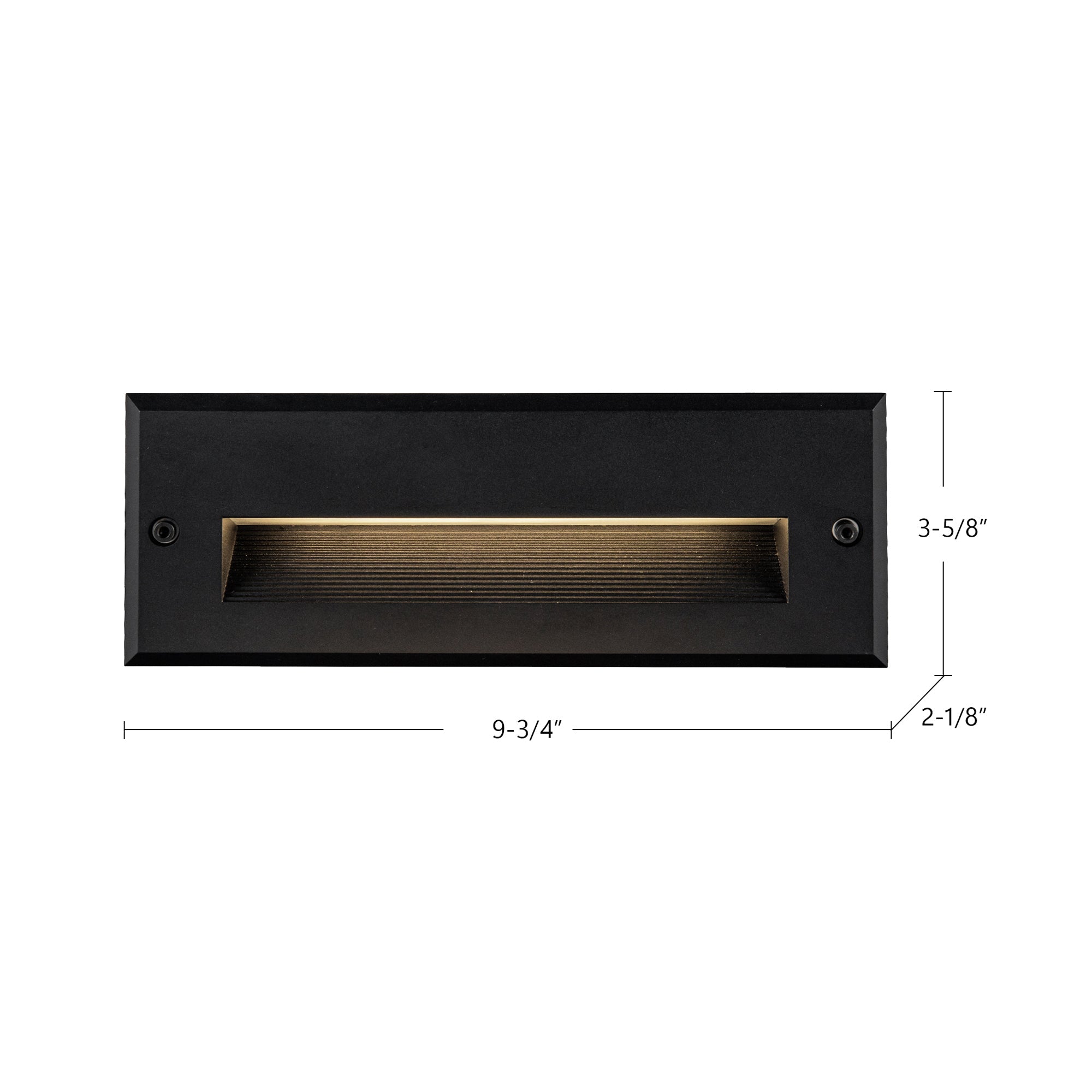 Newport 10-in 5CCT Universal Voltage Exterior Wall/Step Light