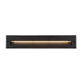 Newport 20-in Exterior Wall/Step Light — Black