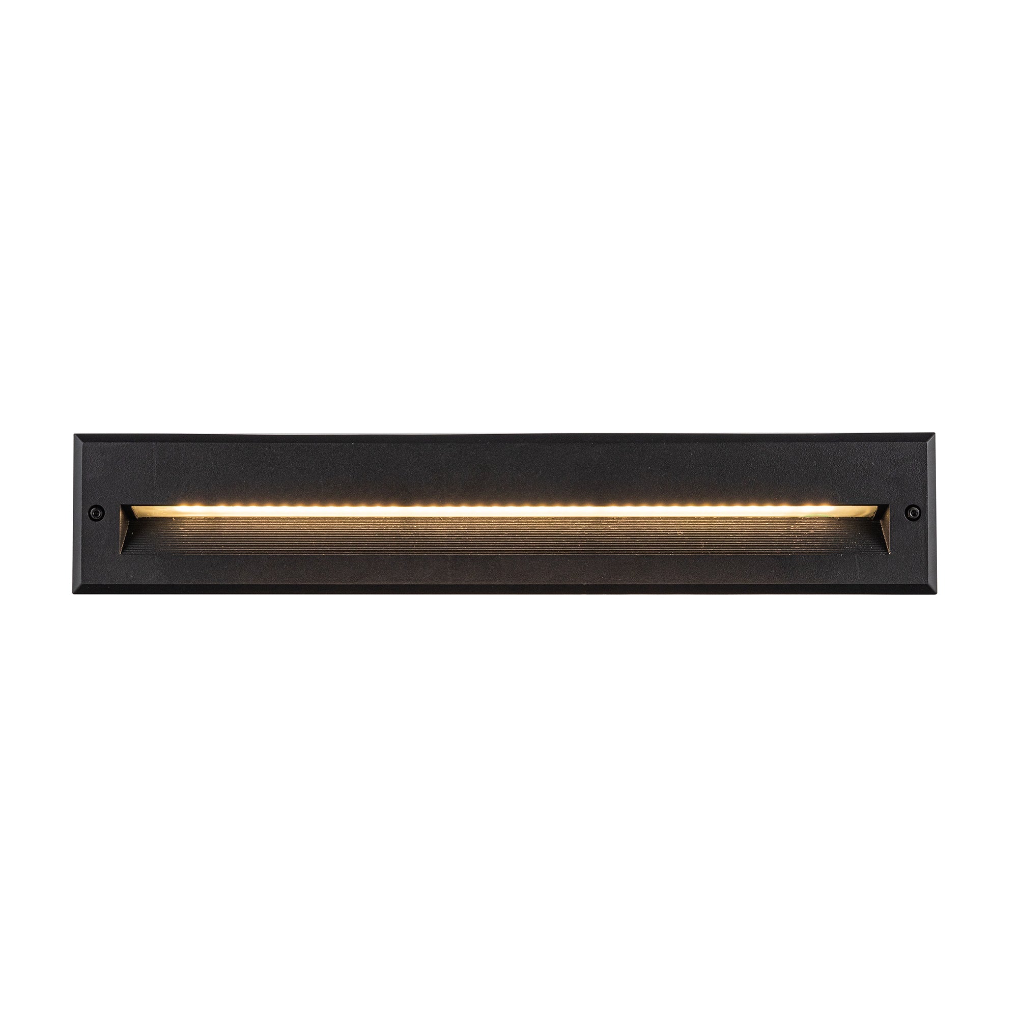 Newport 20-in Exterior Wall/Step Light — Black