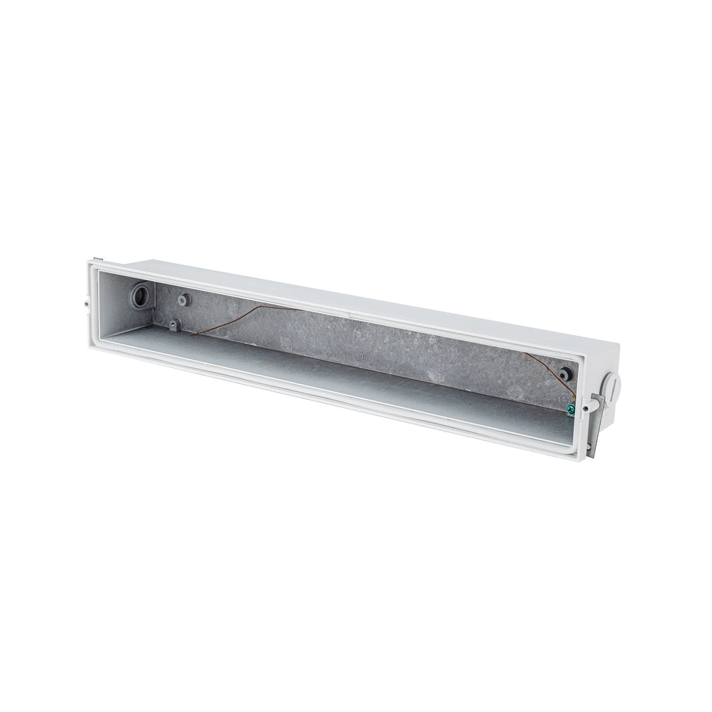 Newport 20-in Exterior Wall/Step Light Back Box — ER72420-CBOX