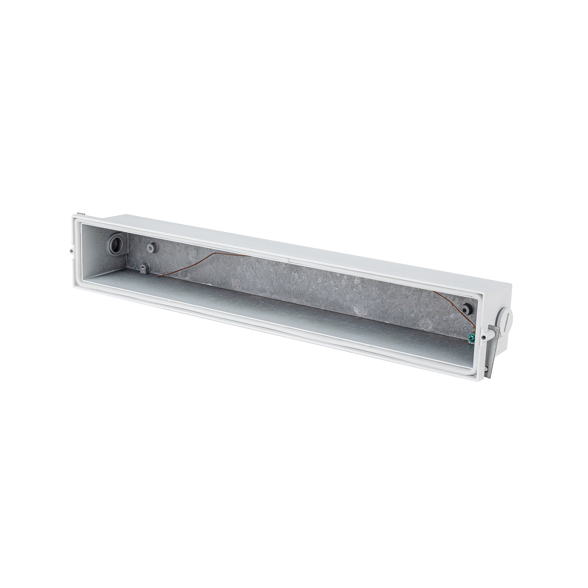 Newport 20-in Exterior Wall/Step Light Back Box — ER72420-CBOX