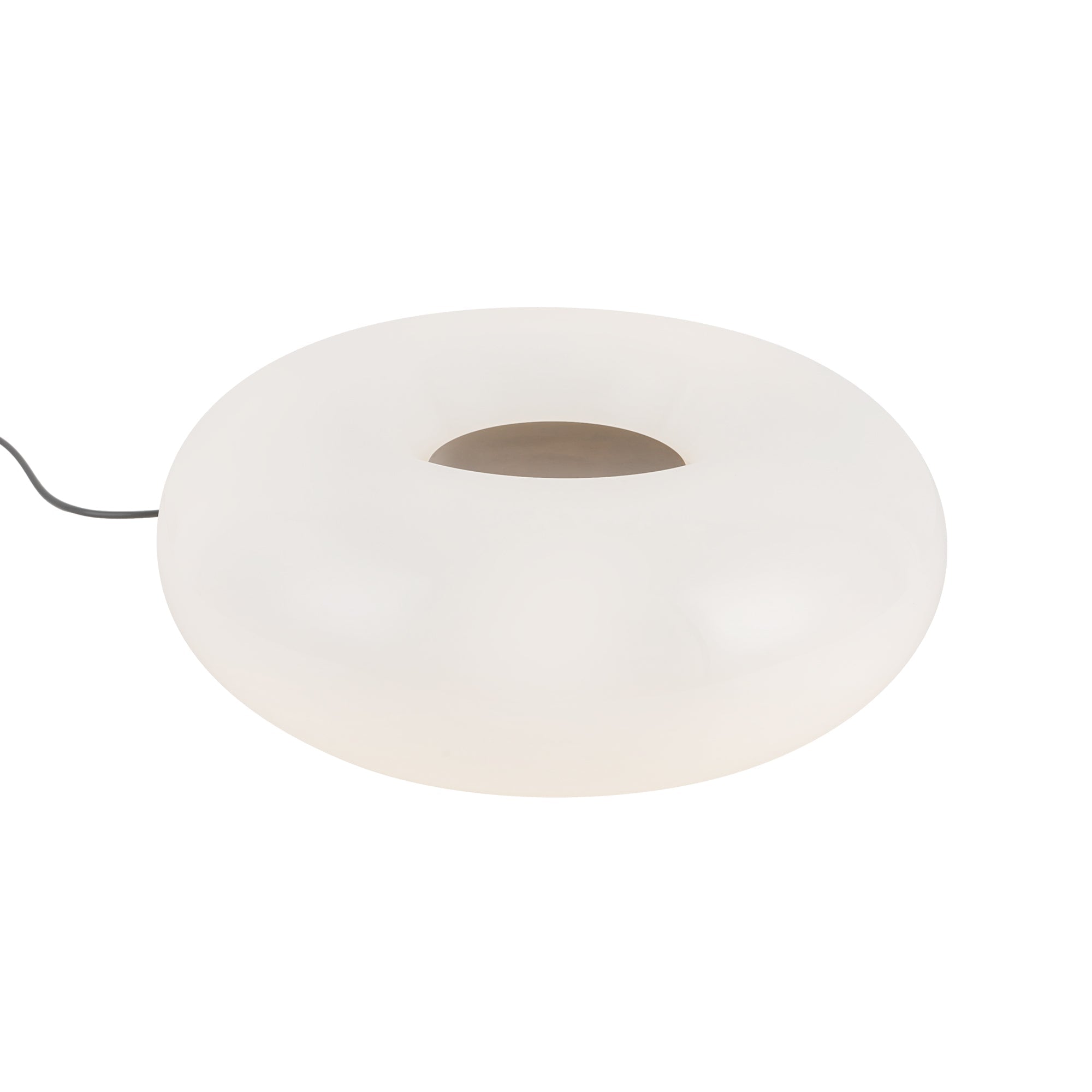 Nimbus 13-in Table Lamp — Vintage Brass/Opal Glass