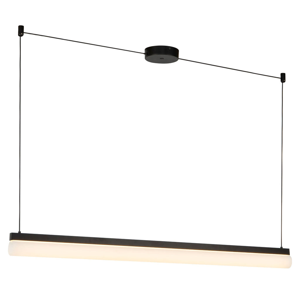 Nio 45-in Linear Pendant — Black
