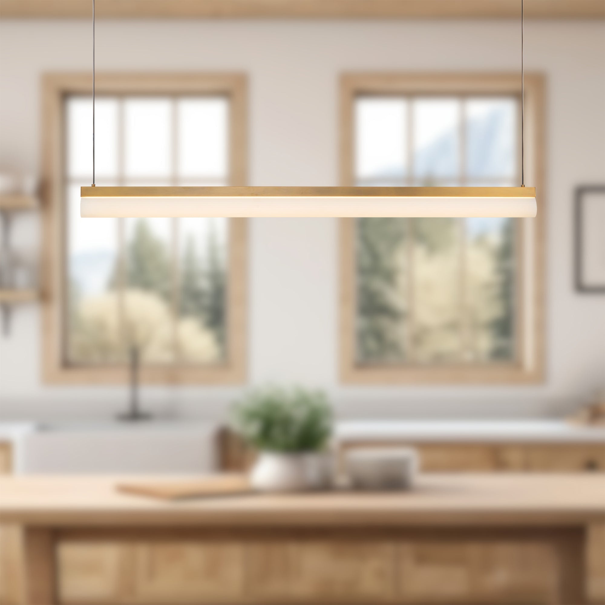 Nio 45-in Linear Pendant
