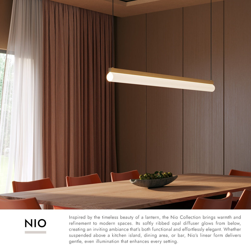 Nio 45-in Linear Pendant