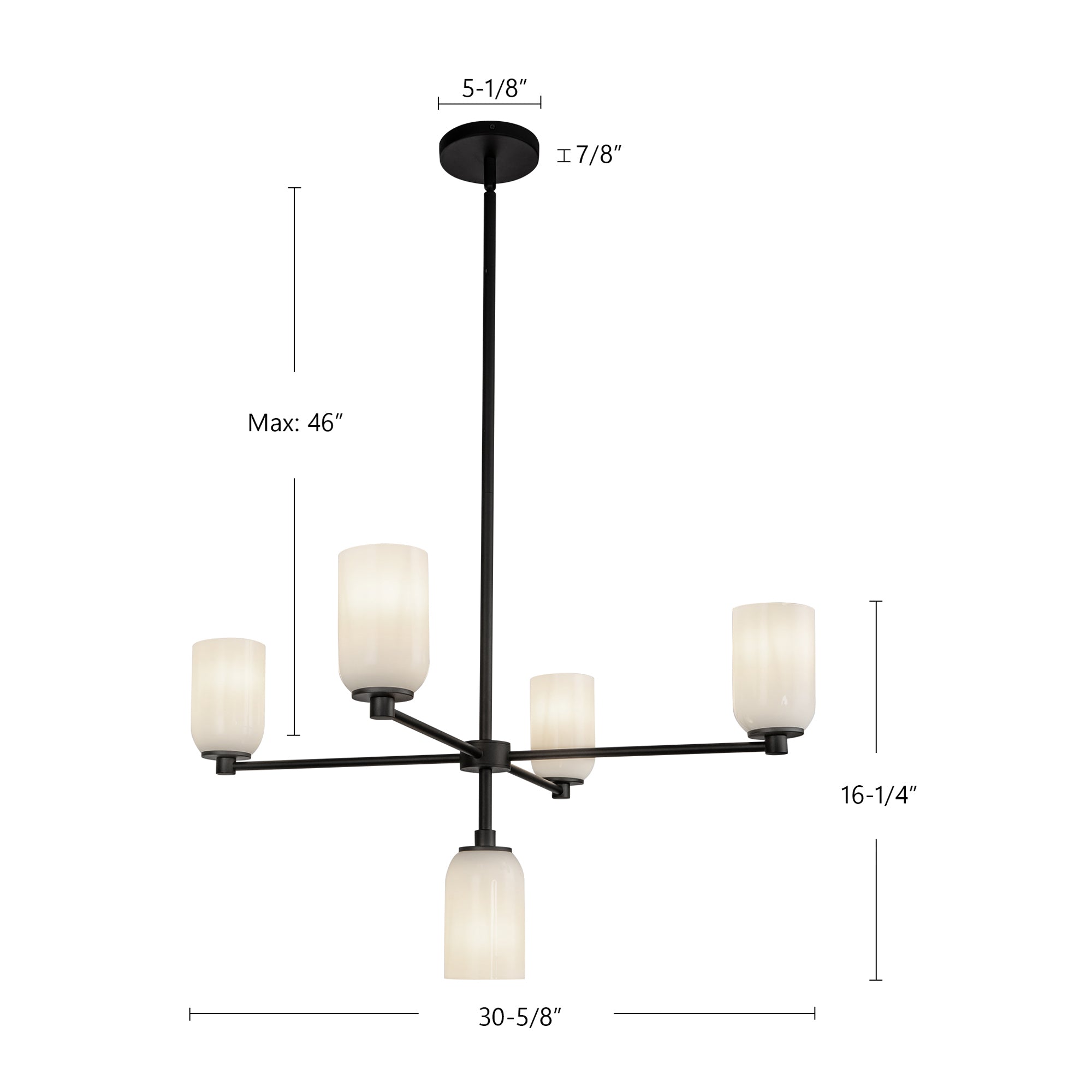 Nola 31-in Chandelier