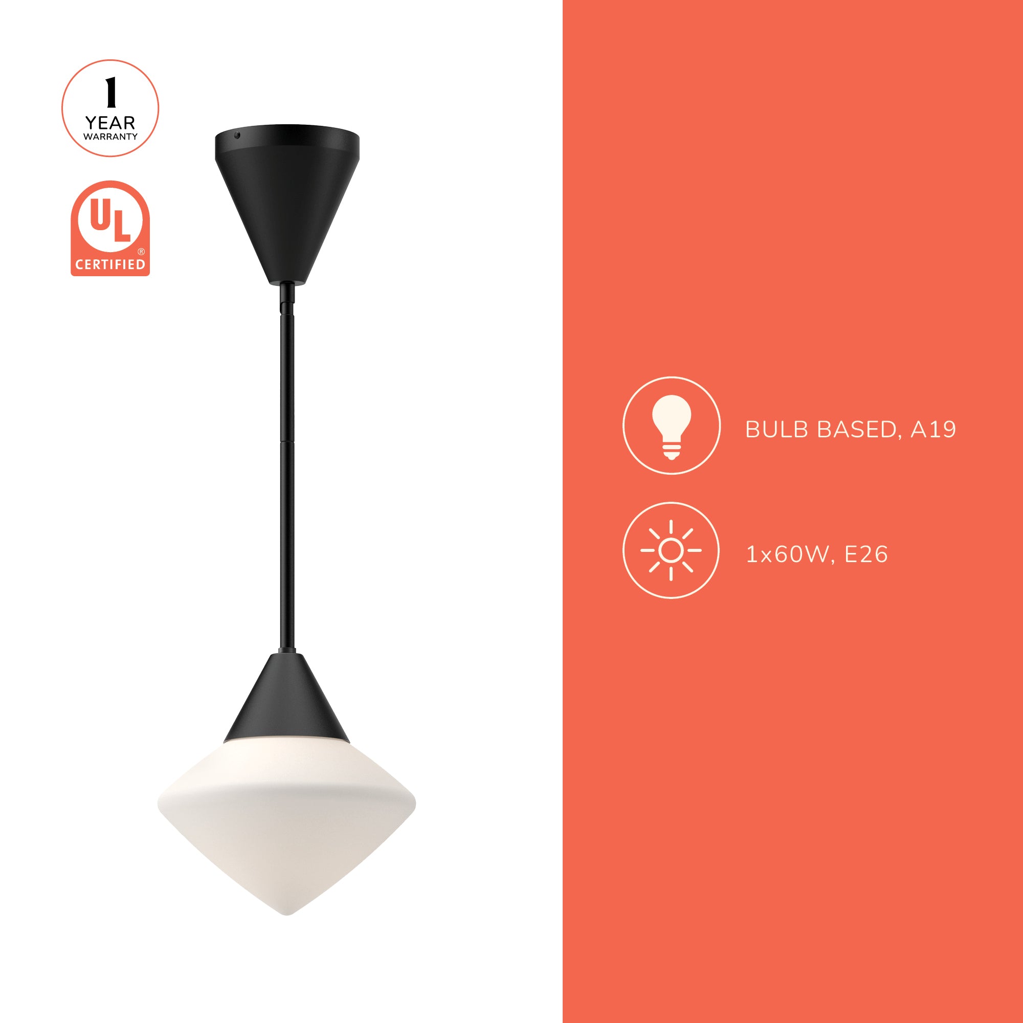 Nora 8-in Pendant