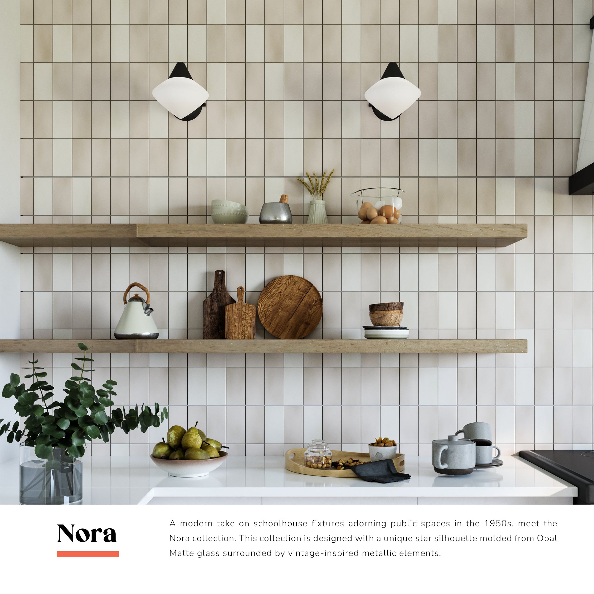 Nora 8-in Wall/Vanity Light
