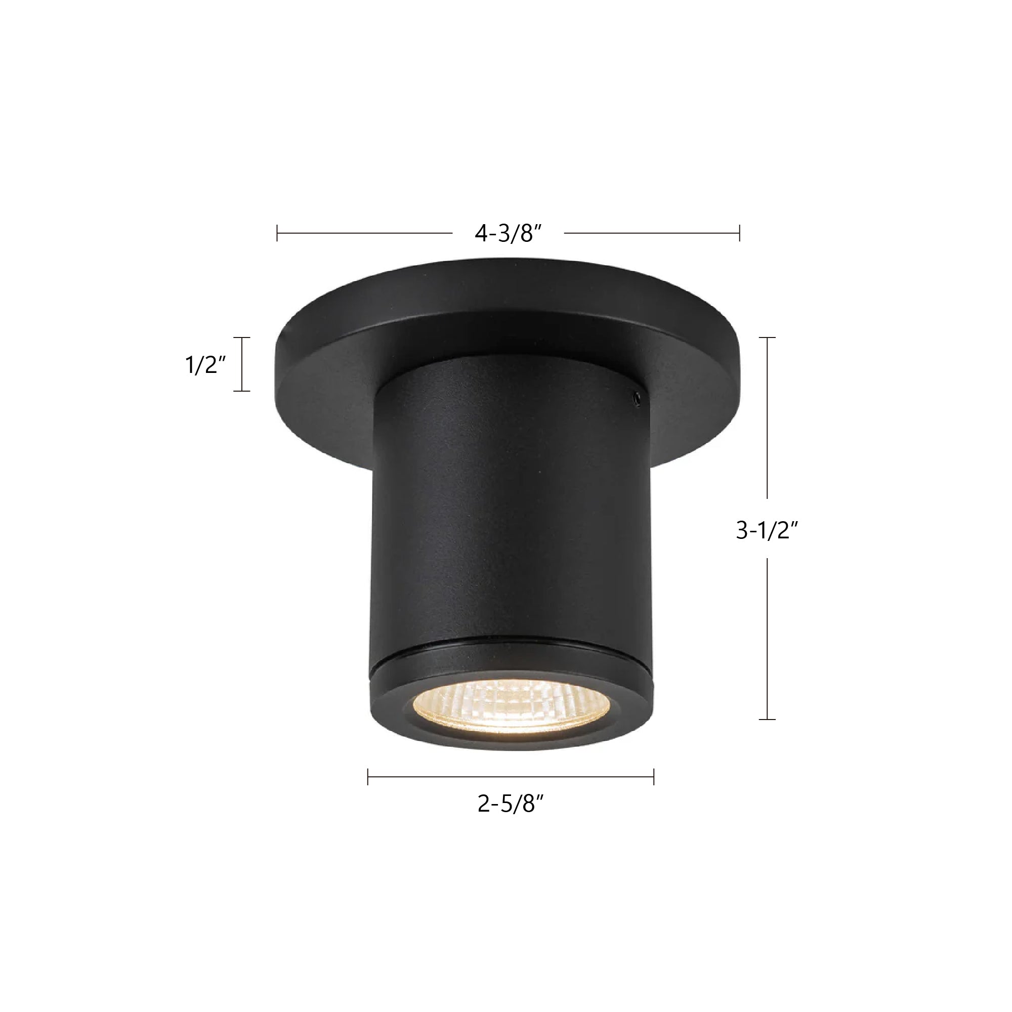 Nordic 3-in (2-in Dia.) Exterior Ceiling