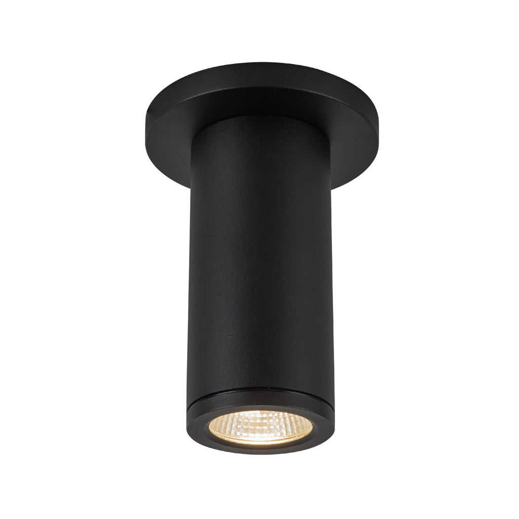 Nordic 6-in (2-in Dia.) Exterior Ceiling — Black