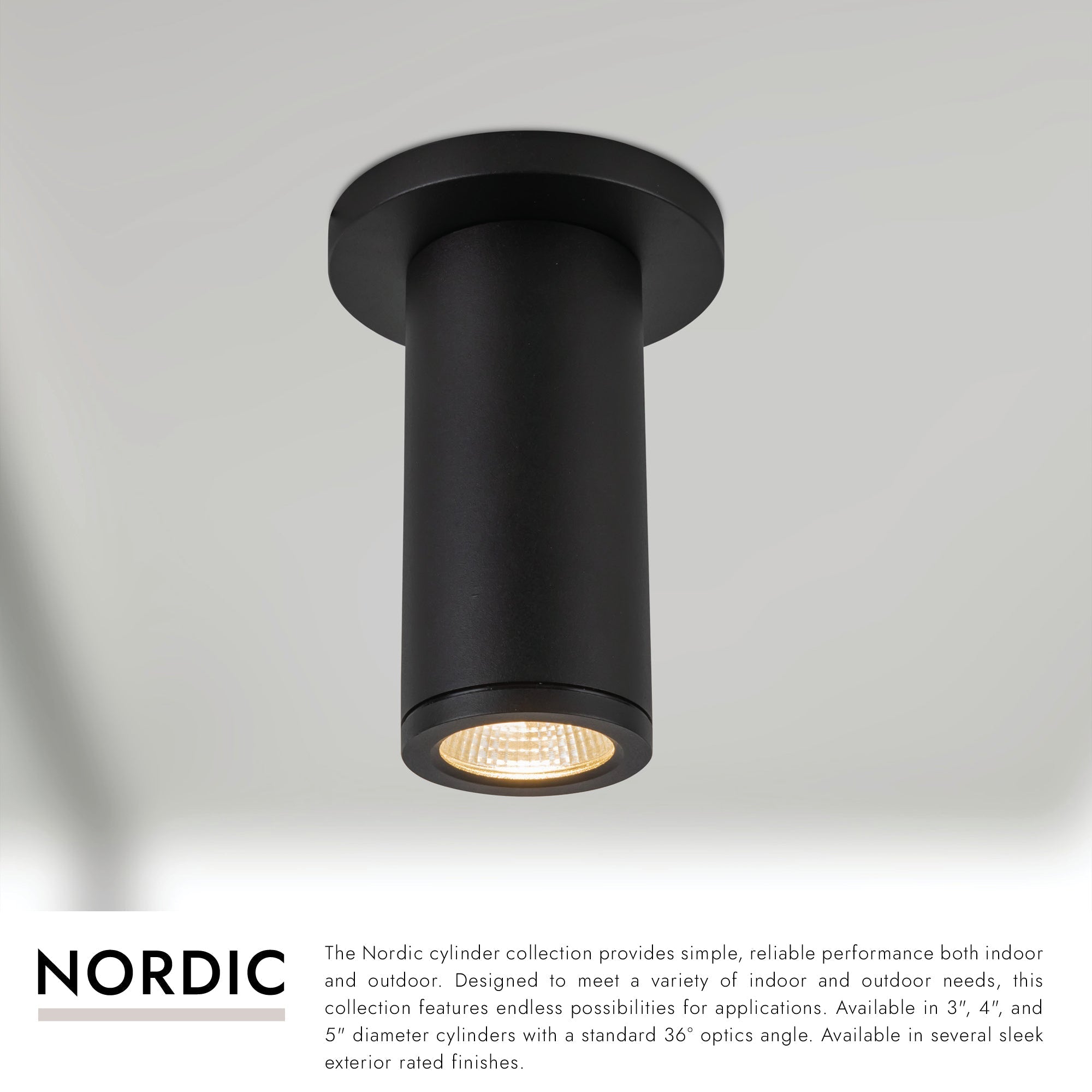 Nordic 6-in (2-in Dia.) Exterior Ceiling