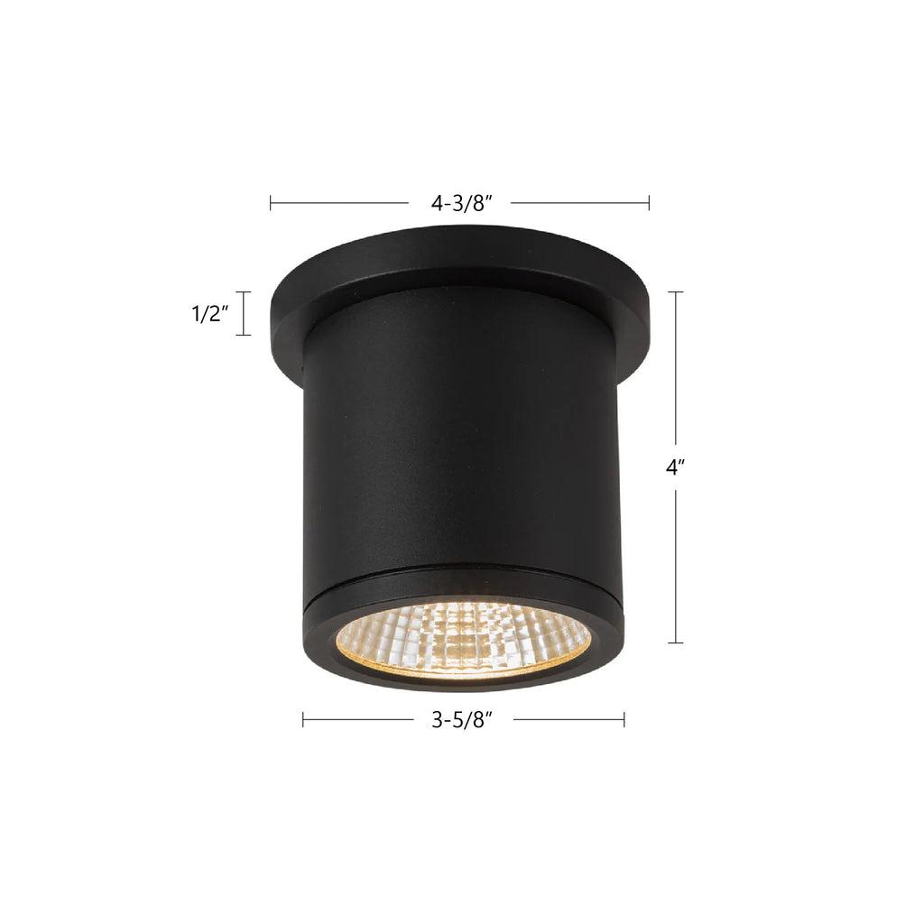 Nordic 4-in (3-in Dia.) Exterior Ceiling