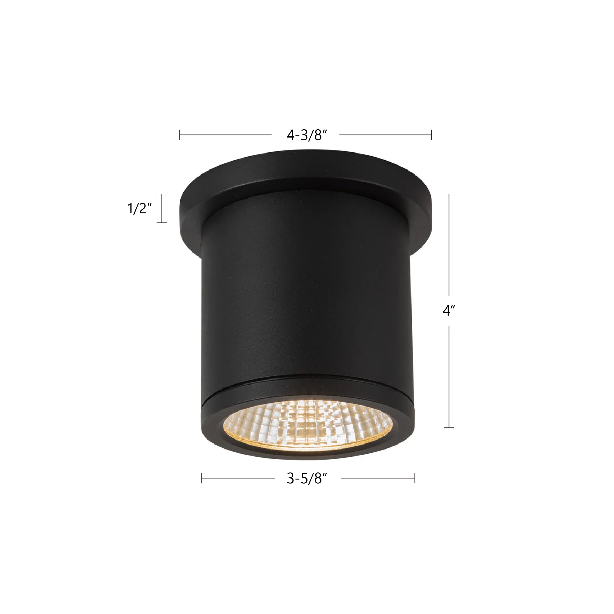 Nordic 4-in (3-in Dia.) Exterior Ceiling