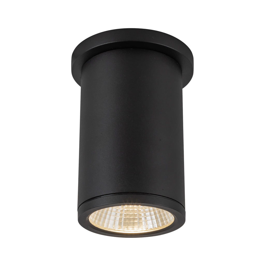 Nordic 6-in (3-in Dia.) Exterior Ceiling — Black