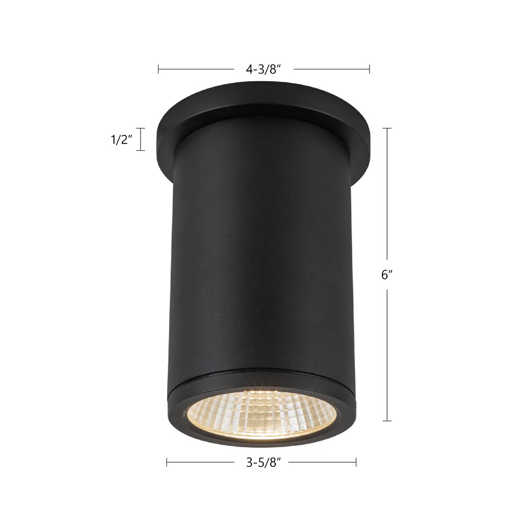 Nordic 6-inch (3-inch Dia.) Exterior Ceiling