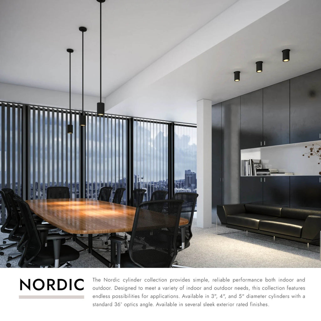 Nordic 6-inch (3-inch Dia.) Exterior Ceiling