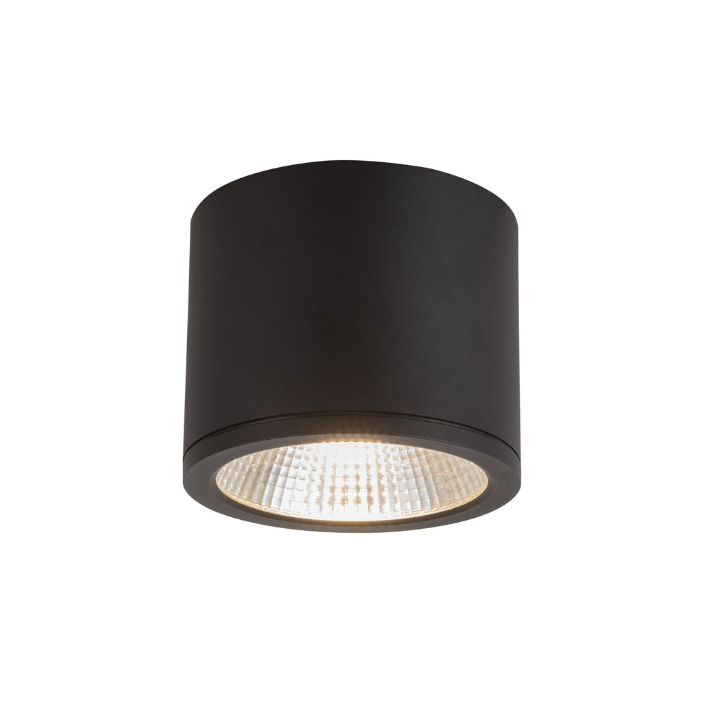 Nordic 4-in (5-in Dia.) Exterior Ceiling — Black