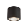 Nordic 4-in (5-in Dia.) Exterior Ceiling — Black