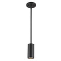 Nordic 5-in (2-in Dia.) Exterior Pendant — Black