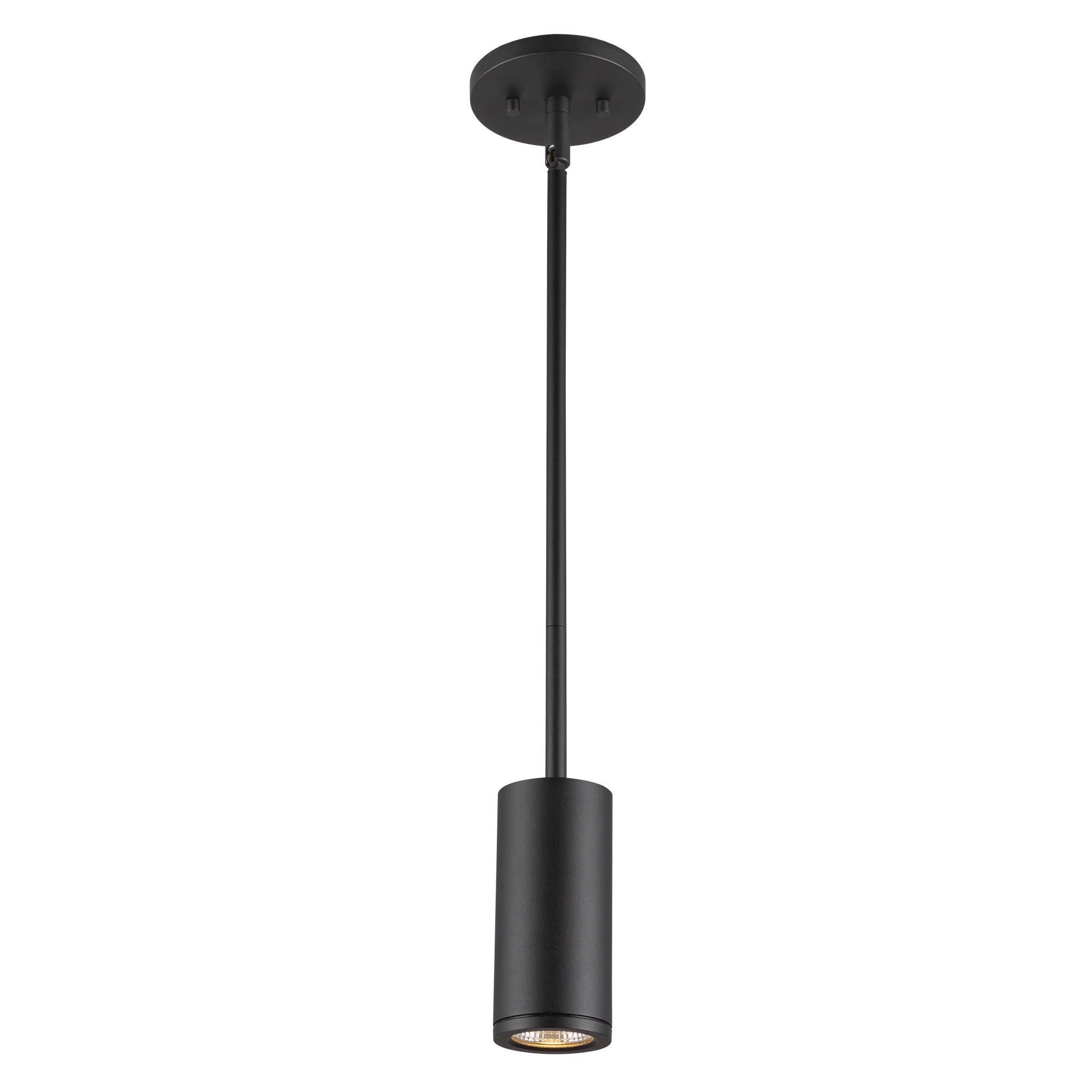Nordic 5-in (2-in Dia.) Exterior Pendant — Black