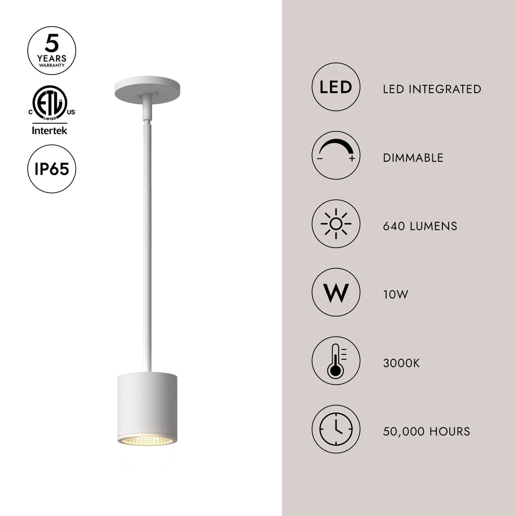 Nordic 3-in (3-in Dia.) Exterior Pendant
